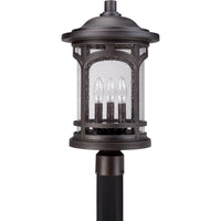 Marblehead Coastal Outdoor Post Lantern - Bronze
