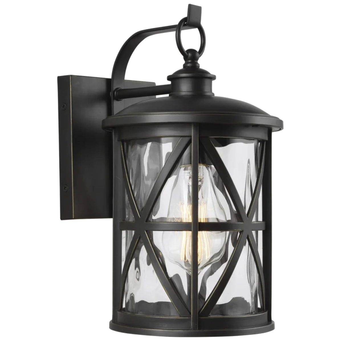 Generation Lighting Millbrooke Outdoor Wall Lantern - Extra Small OL15200 Coastal Lighting