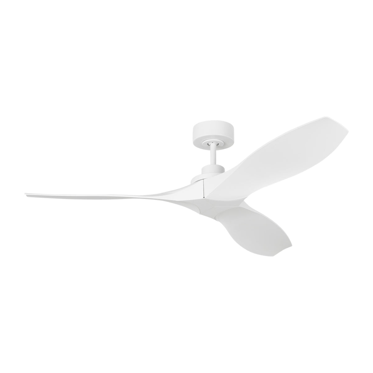 Generation Lighting Monterey Marine Grade Coastal Smart Ceiling Fan - 52 Matte White Coastal Lighting