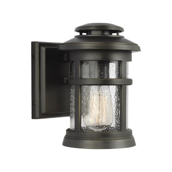 Generation Lighting Newport Outdoor Lantern - Extra Small OL14300ANBZ Coastal Lighting