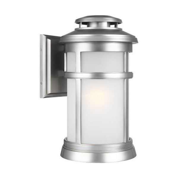 Generation Lighting Newport Outdoor Lantern - Medium OL14302PBS Coastal Lighting