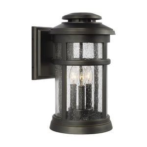 Generation Lighting Newport Outdoor Lantern - Medium OL14302ANBZ Coastal Lighting