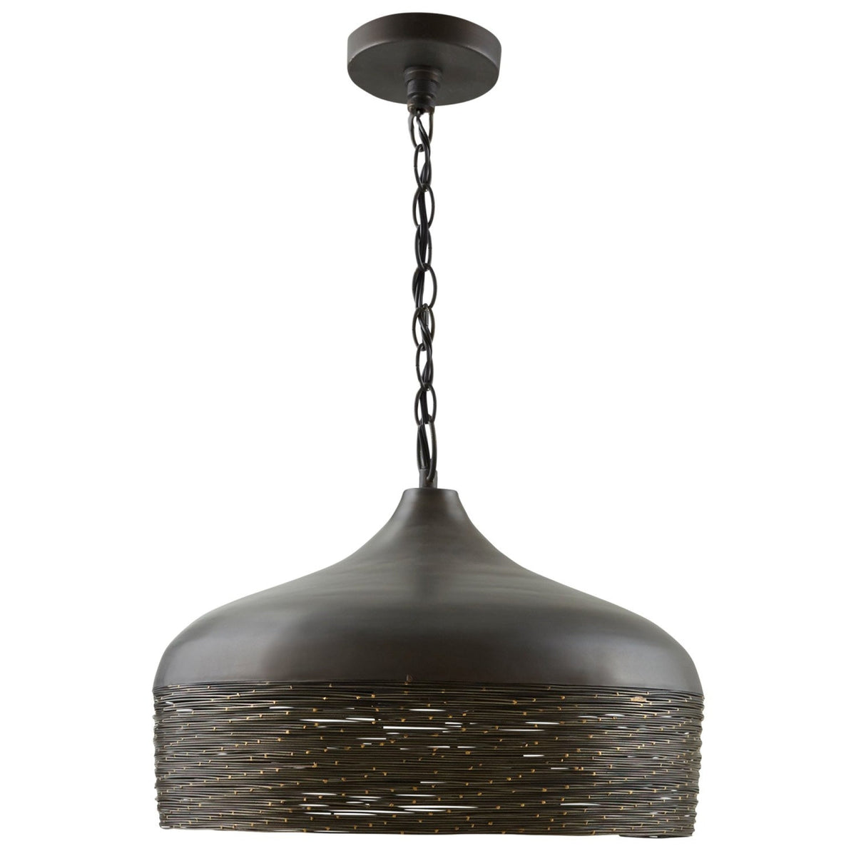 Capital Lighting One Light Pendant 330512GI Coastal Lighting