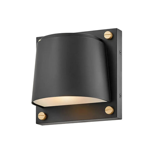 Hinkley Scout Coastal Elements Wall Mount Lantern 20020BK-LL Black Coastal Lighting