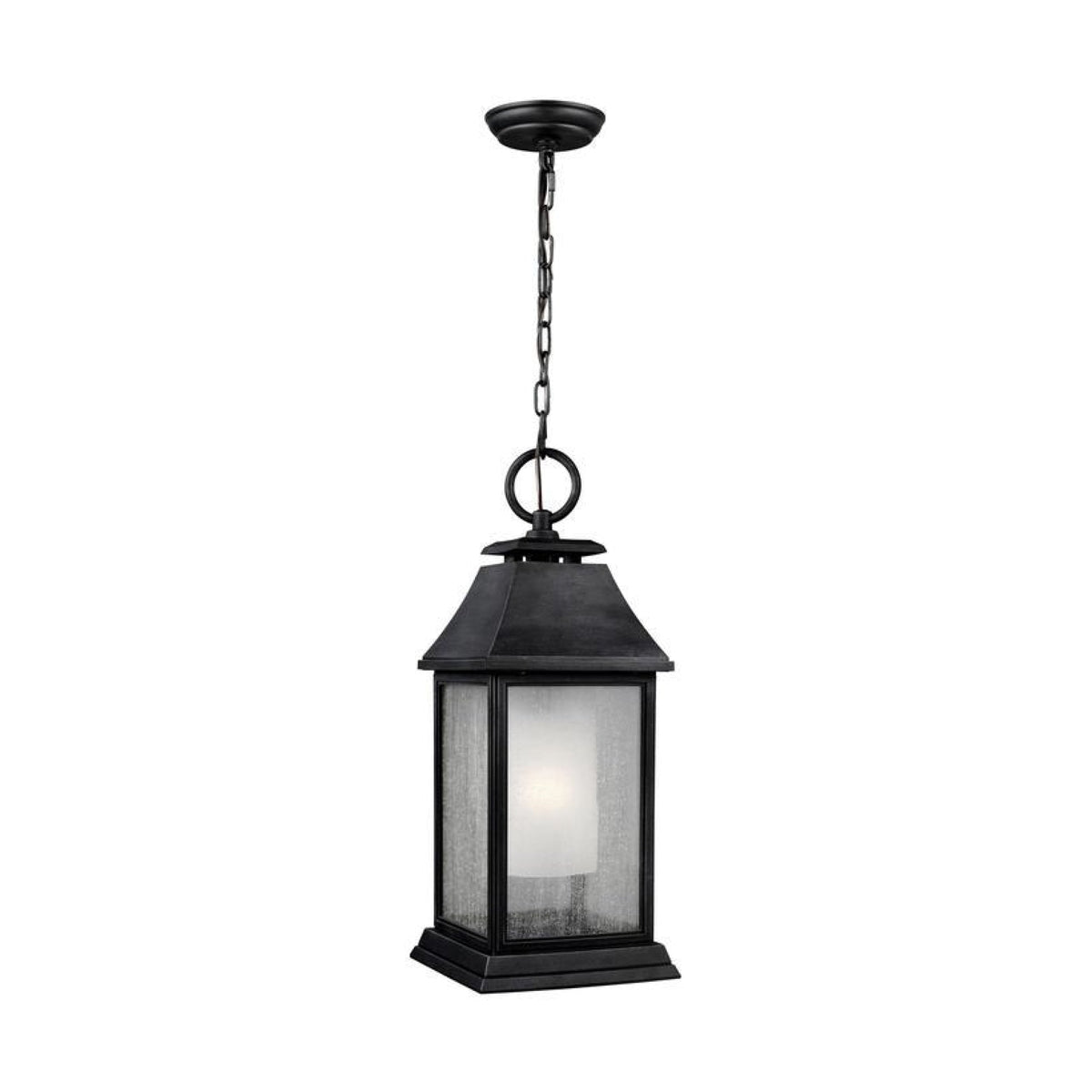 Generation Lighting Shepherd Outdoor Hanging Pendant Lantern OL10611DWZ Coastal Lighting