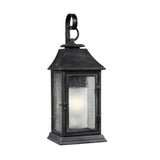 Generation Lighting Shepherd Outdoor Lantern - Medium OL10601DWZ Dark Weathered Zinc Coastal Lighting