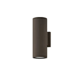 Hinkley Silo Coastal Elements Wall Mount Up/Down Light 13594AZ-LL Architectural Bronze Coastal Lighting