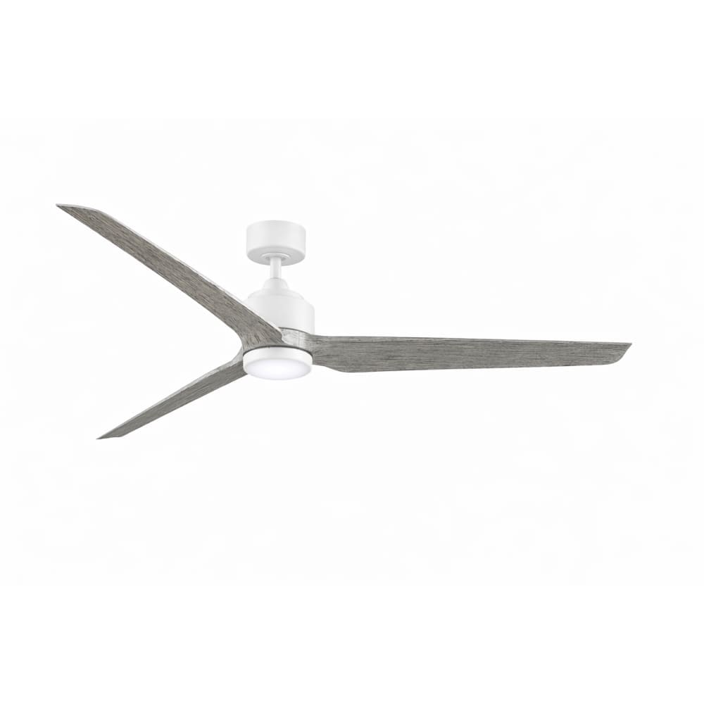 Aire Marine Grade Coastal Outdoor Fan - 64" - White - Wood Blades