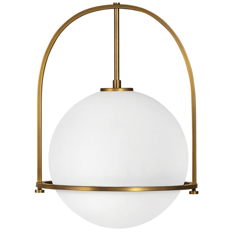 Somerset Medium Pendant - Brass