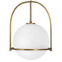 Somerset Medium Pendant - Brass