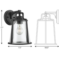 Benton Harbor Coastal Wall Lantern - Medium 11’ P560178 - 031 Lighting