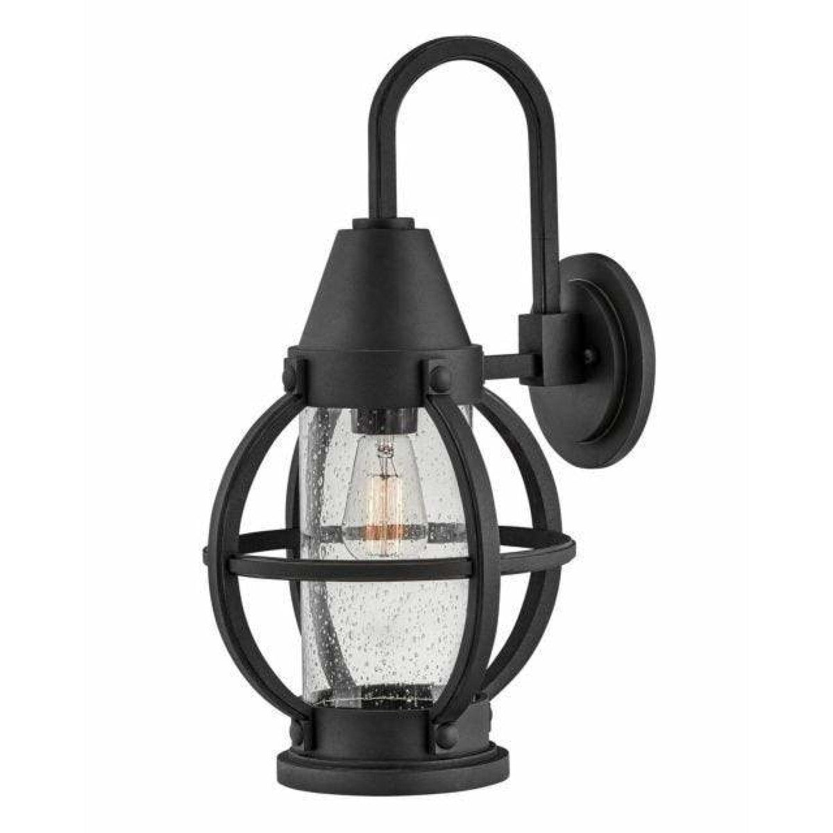 hinkley Chatham Coastal Elements Large Wall Mount Lantern 21005MB Coastal Lighting