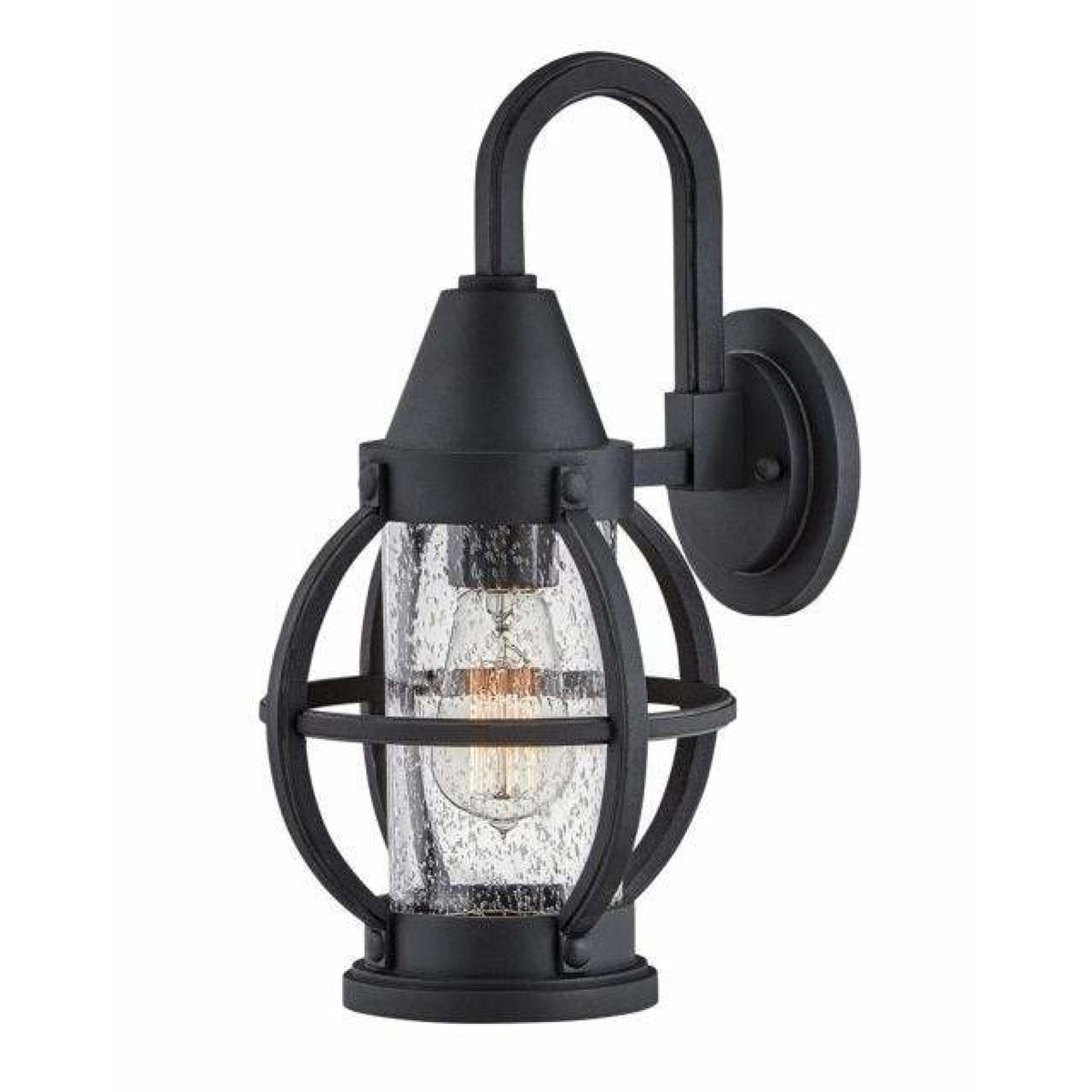 Hinkley Chatham Coastal Elements Medium Wall Mount Lantern 21004MB Coastal Lighting