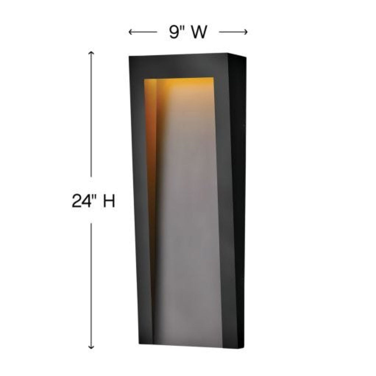 Hinkley Taper Coastal Elements Outdoor Wall Lantern - Large 2145TK Coastal Lighting