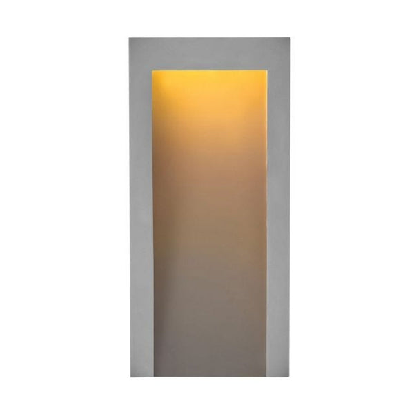 Hinkley Taper Coastal Elements Outdoor Wall Lantern - Medium 2144TG Textured Graphite Coastal Lighting
