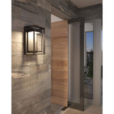 Generation Lighting Urbandale Outdoor Lantern - Large - LED OL13702ANBZ-L1 Coastal Lighting