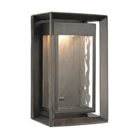 Generation Lighting Urbandale Outdoor Lantern - Small - LED OL13700ANBZ-L1 Coastal Lighting