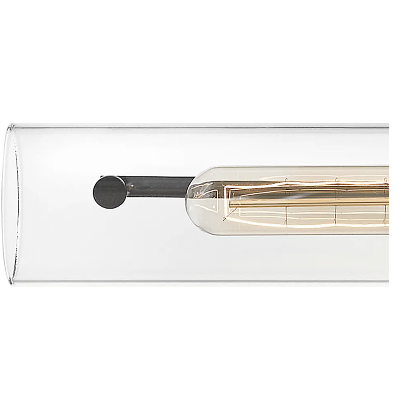 Vaughn Vanity Sconce - Black / Brass