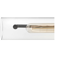 Vaughn Vanity Sconce - Black / Brass