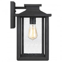 Wakefield Coastal Outdoor Wall Lantern - Medium - Black