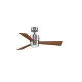 Fanimation Zonix 44 Coastal Environment Ceiling Fan with Light Kit Cherry Coastal Lighting