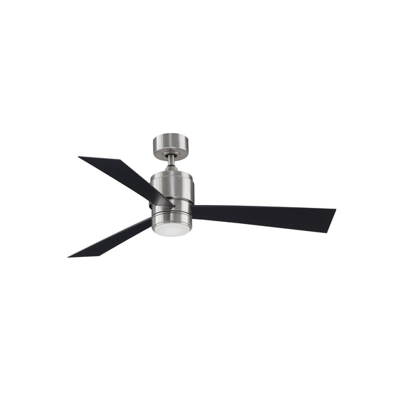 Fanimation Zonix 52 Coastal Environment Ceiling Fan with Light Kit Black Coastal Lighting