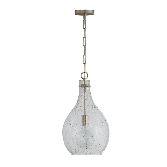 Capital Lighting 1 Light Pendant 333813BN-472 Coastal Lighting