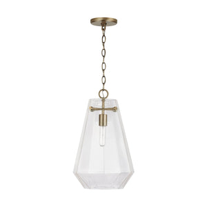 Capital Lighting 1 Light Pendant 338316AD Coastal Lighting
