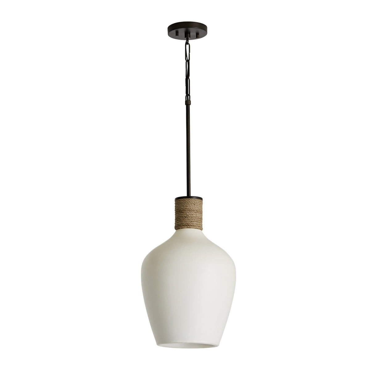 Capital Lighting 1 Light Pendant 340614PW Coastal Lighting