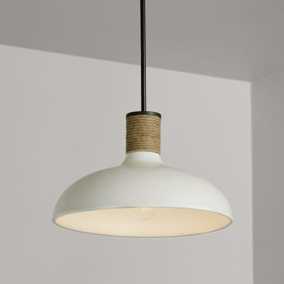 Capital Lighting 1 Light Pendant 340612PW Coastal Lighting