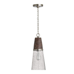 Capital Lighting 1 Light Pendant 340511HN Coastal Lighting
