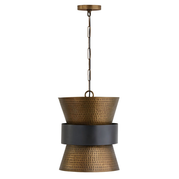 Capital Lighting 1 Light Pendant 330416PZ Coastal Lighting