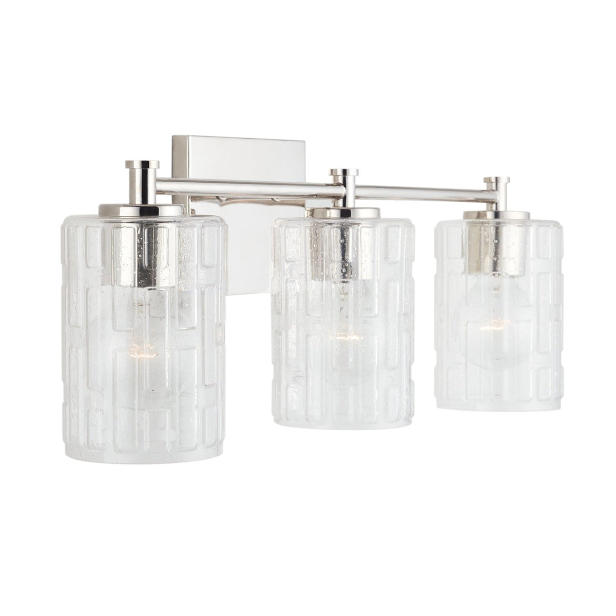 Capital Lighting 3 Light Vanity 138331PN-491 Coastal Lighting