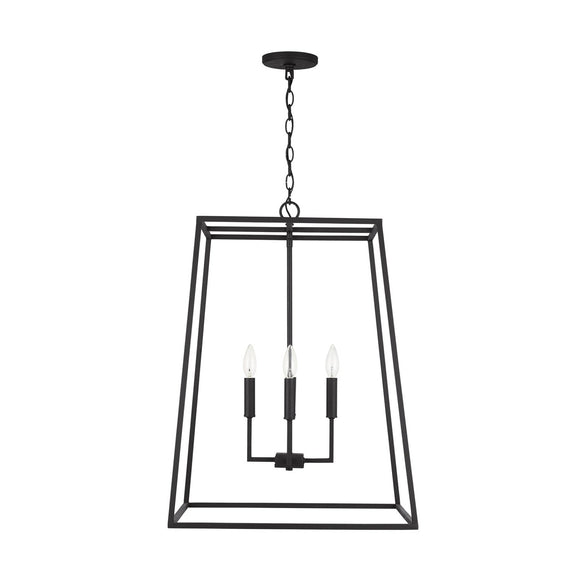 Capital Lighting 4 Light Pendant 337341BI Coastal Lighting