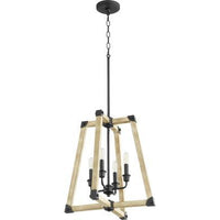 Quorum ALPINE 4LT FOYER CHANDELIER 6789-4-69 Coastal Lighting