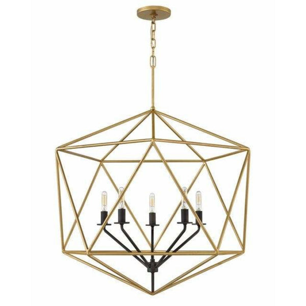 Hinkley Astrid Open Frame Chandelier - Large 3025DG Coastal Lighting