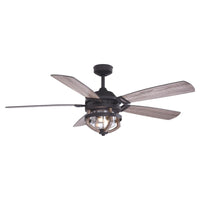 Vaxcel Barnes 54 Rustic Ceiling Fan F0055 Coastal Lighting