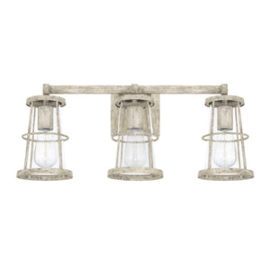 Capital Lighting Beaufort Three Light Vanity Fixture 127431MS Coastal Lighting