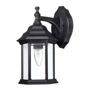 Capital Lighting Cast Outdoor Lantern 9830BK Coastal Lighting