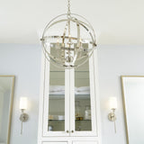 Quorum Celeste 4 Light Chandelier 6009-4-17 Coastal Lighting