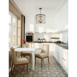 Capital Lighting Colby Four Light Pendant 329441UG Coastal Lighting
