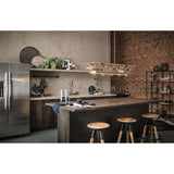 Kichler Cuyahoga Mill Linear Chandelier 44229 AVI Coastal Lighting