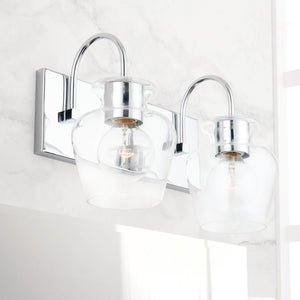 Capital Lighting Danes 2 Light Vanity 138121CH-490 Coastal Lighting