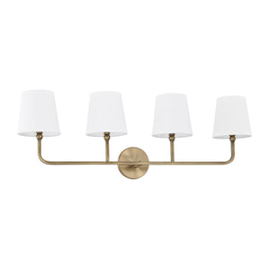 Capital Lighting Four Light Vanity 119341AD-674 Coastal Lighting
