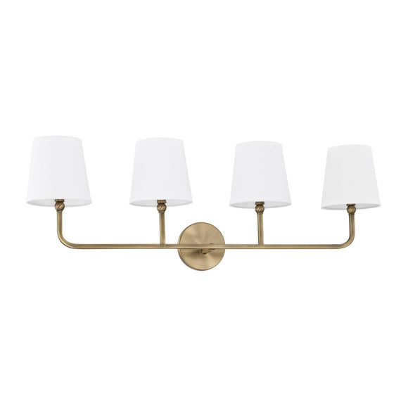 Capital Lighting Four Light Vanity 119341AD-674 Coastal Lighting
