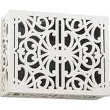 Quorum Decorative Doorbell Chime Cover 7-115-08 White Coastal Lighting