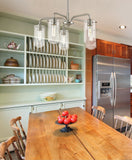 Z-Lite Delaney 5 Light Chandelier 471-5MB-1 Coastal Lighting