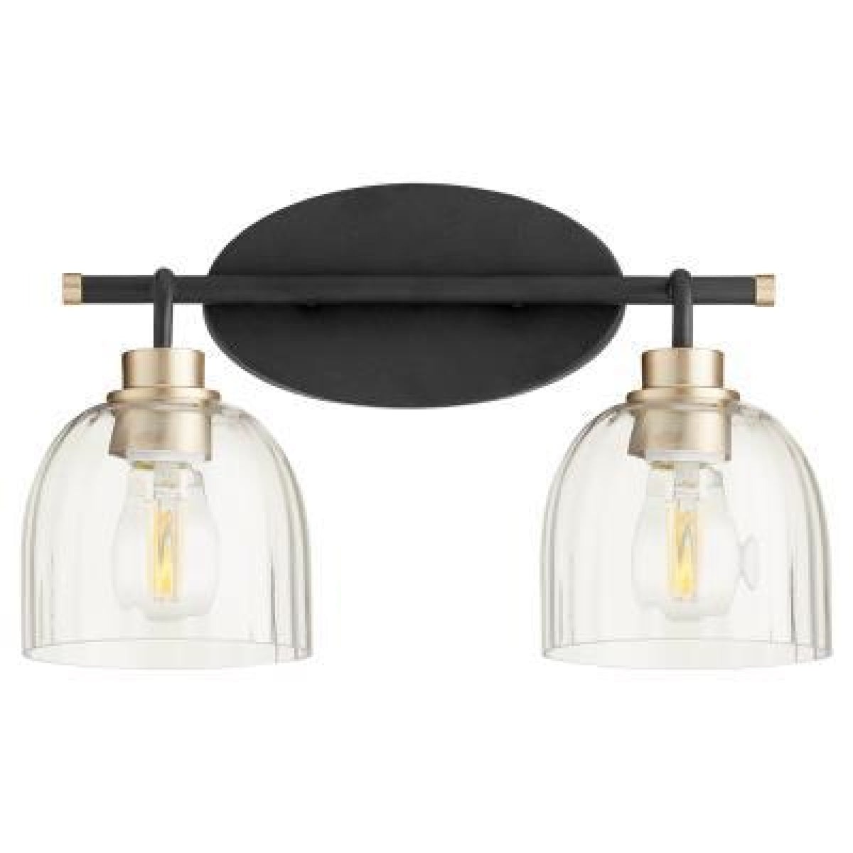 Quorum Espy 2 Light Vanity - NR/AGB 507-2-6980 Coastal Lighting