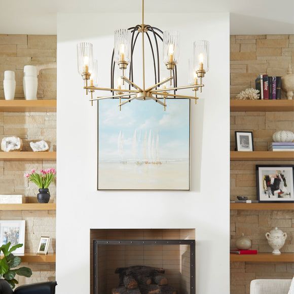 Quorum ESPY 5LT CHAND - NR/AGB 607-5-6980 Coastal Lighting