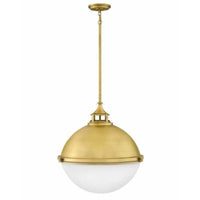 Hinkley Fletcher Orb Pendant 4836SA Large Coastal Lighting